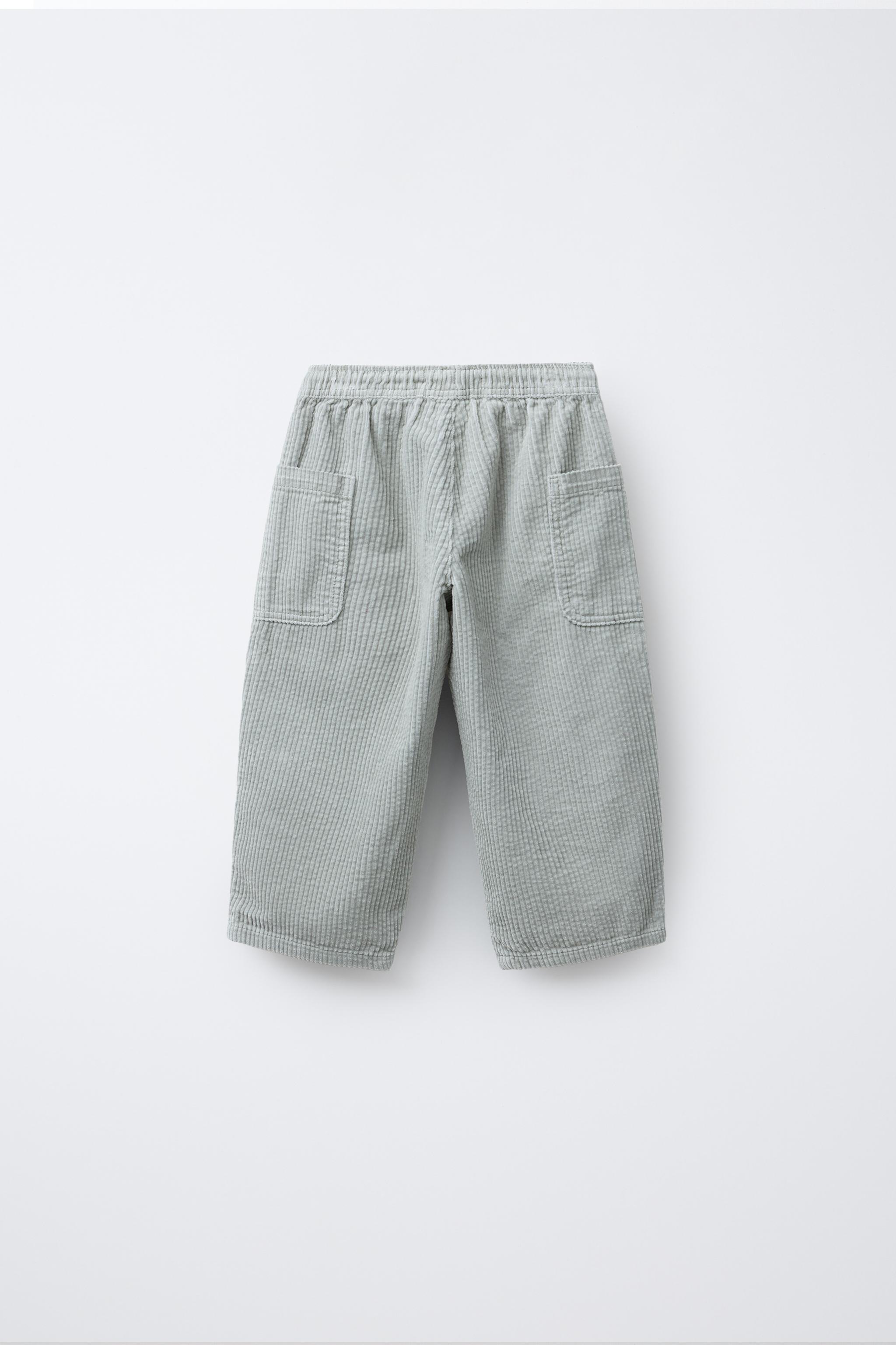 CORDUROY PANTS WITH POCKETS